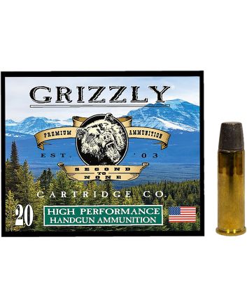 Grizzly Ammo GC41M5 41Mag 265gr Wide Flat Nose Gas Check 20 Per Box/10 Case