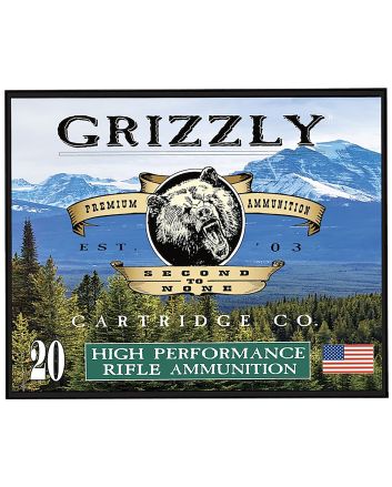 Grizzly Ammo GC45/70+P10 45-70Gov+P 525gr Full Metal Jacket Flat Point 20 Per Box/10 Case