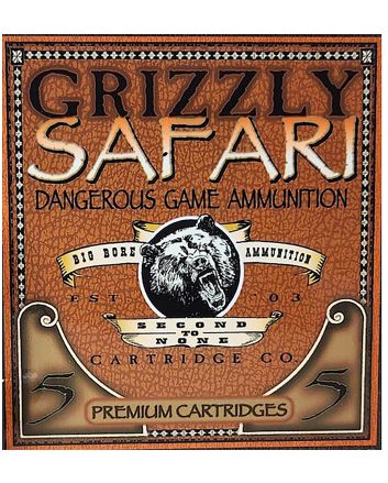 Grizzly Ammo GC416REM5 416RemMag 400gr Solid Brass 5 Per Box/10 Case