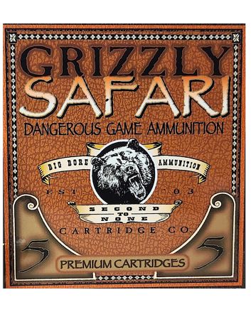 Grizzly Ammo GC458WM5 458WinMag 500gr Solid Brass 5 Per Box/10 Case