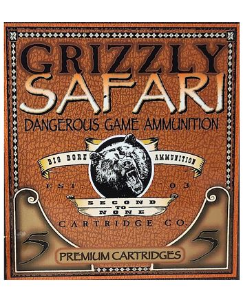 Grizzly Ammo GC47NE1 470NitroExpress 500gr Triple Shock X 5 Per Box/10 Case