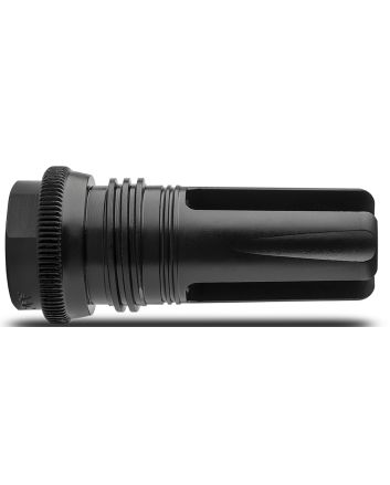 ADVANCED ARMAMENT COMPANY 64242 Flash Hider 90T SR SCARmor Steel 1/2"x28 Threads 5.56
