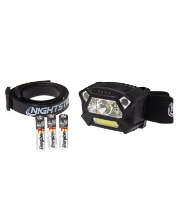 Nightstick NSP-4400B Black 320 Lumens Features Motion Activated Wake/Sleep Clip-On/Strap