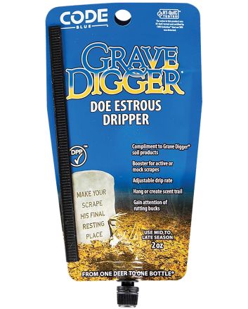 Code Blue OA1425 Grave Digger Doe Estrous Deer 2 oz Dripper