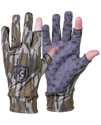 Moultrie KHT0211 Run N GunMossy Oak Bottomland Fingertipless OSFM