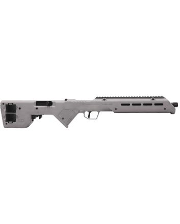 Desert Tech TRKRF2218GRY TREK-22Gray Compact 22 LR 10+1 18" Free Floating Steel Barrel, Picatinny Rail Receiver, M-LOK Handguards, Fixed Polymer Stock, Suppressor Ready