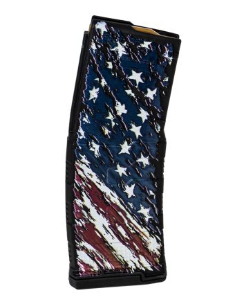 Amend2 556MOD3FLAG30 MOD-330+1 5.56 NATO Fits AR-15 American Flag Polymer