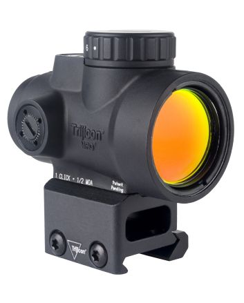 Trijicon 2200332 MRO SDBlack 1x25mm 2 MOA Green Dot Reticle Full Co-Witness Mount