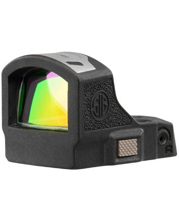 Sig Sauer Electro-Optics SOR02101 Romeo-RS Compact Clear 1x24mm 2 MOA Red Dot/32 MOA Circle Reticle