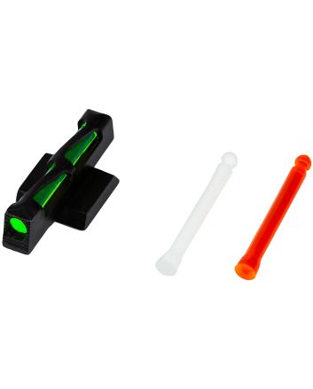 HiViz KB2015 LiteWaveGreen/Red/White Black Frame Fits Kimber 1911