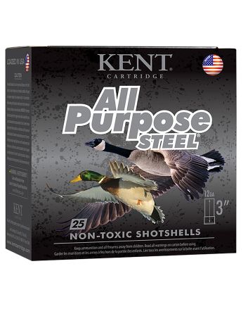 Kent Cartridge AP123S36-2 12Gauge 3" 1 1/4oz 2Shot 25 Per Box/10 Case
