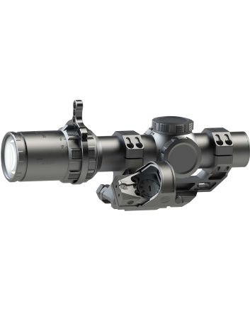 Sig Sauer Electro-Optics SOTMC61000-R1 Tango-MSR Compact Black 1-6x24mm, 30mm Tube Illuminated BDC6 Reticle, Romeo1 3MOA Red Dot Reticle w/10 Brightness Settings