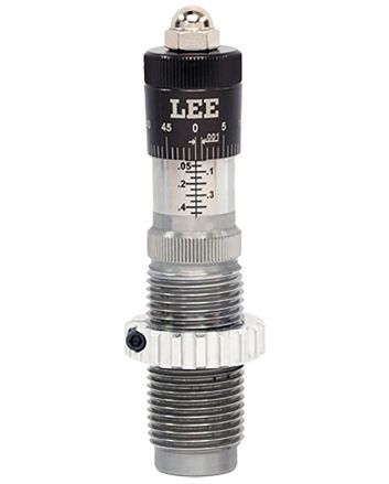 Lee Precision 92234 Micrometer Bullet Seating Die Black/Clear 22-250 Rem Rifle Firearm