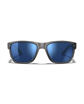 Wiley X AC6OFN19 OvationBlue Mirror Lens Dark Gray Frame