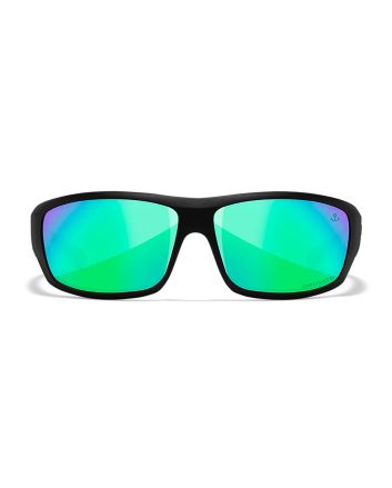 Wiley X ACOME22 OmegaGreen Mirror Lens Polycarbonate Matte Black Frame