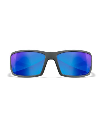 Wiley X SSTWI09 TwistedM/L Blue Mirror Lens Polycarbonate Matte Gray Frame
