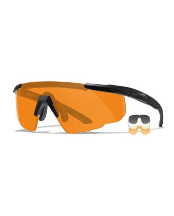 Wiley X 308 Saber AdvancedSmoke Gray/Clear/Light Rust Lens Polycarbonate Matte Black Frame