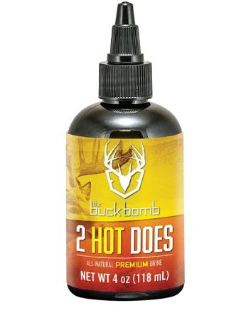 Hunters Specialties HS-BB-200053 Buck Bomb 2 Hot Does Deer Attractant Doe In Estrus Scent 4 oz