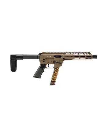 FREEDOM ORDNANCE FX9P8SBM-FDE FX9P9mm Luger 8" Flat Dark Earth