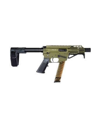 FREEDOM ORDNANCE FX9P4SBM-ODG FX9P9mm Luger 4" OD Green