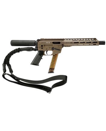 FREEDOM ORDNANCE FX9P10T-FDE9MM 10"TUBE31R FDE