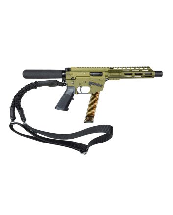 FREEDOM ORDNANCE FX9P8T-ODG FX9P9mm Luger 31+1 8" OD Green Synthetic Pistol Tube