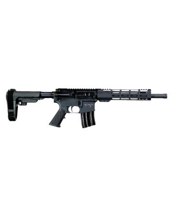 Alexander Arms PHI50ST Highlander50 Beowulf 7+1 12" Black Fluted Threaded Barrel, Black Anodized Picatinny Rail Receiver, SB Tactical SBA3 Brace, Black Ergo Grip