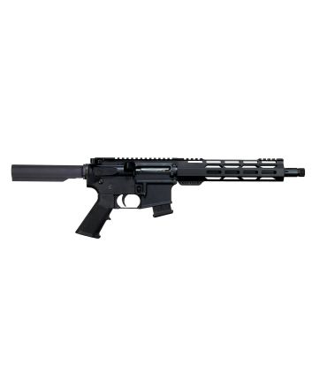 Alexander Arms PHI17NB Highlander17 HMR 10+1 11" Black Fluted Threaded Barrel, Black Anodized Picatinny Rail Receiver, Black A2 Grip