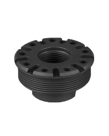 SilencerCo AC2435 Bravo Direct Thread Mount Fits 9/16"x24 Matte Black