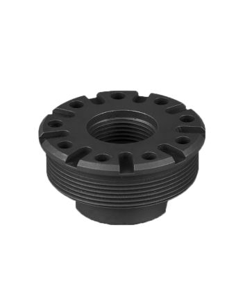 SilencerCo AC1563 Bravo Direct Thread Mount Fits M13.5 x 1 LH Matte Black