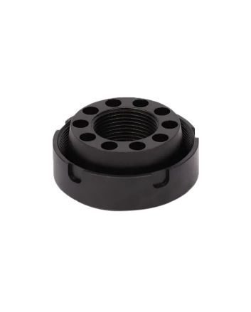 SilencerCo AC4747 Charlie Direct Thread Mount Fits M18X1 Stainless Steel Oxide Black