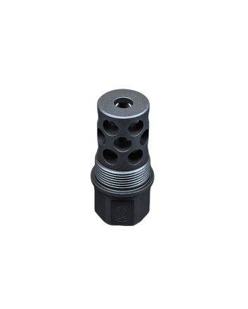 SilencerCo AC5233 TOMD Muzzle Brake Black Matte 5/8"x24 Threads 30 Cal