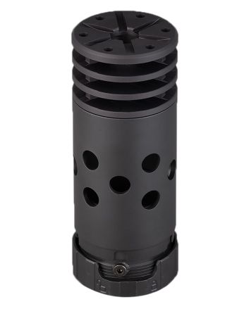 SilencerCo AC2082 ASR Anchor Brake Black Matte Steel 30 Cal
