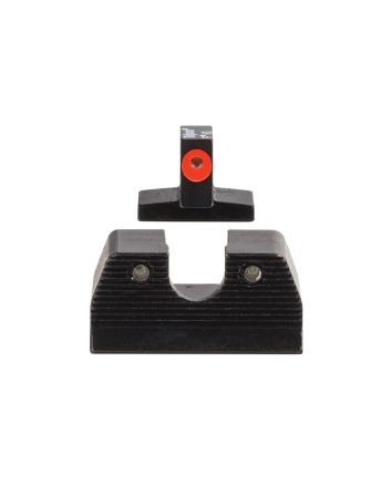 Trijicon 600891 HD XR Night Sight Set Green Tritium/Orange Outline Front, Green Tritium Rear, Black Frame, Fits FN FNP/FNX