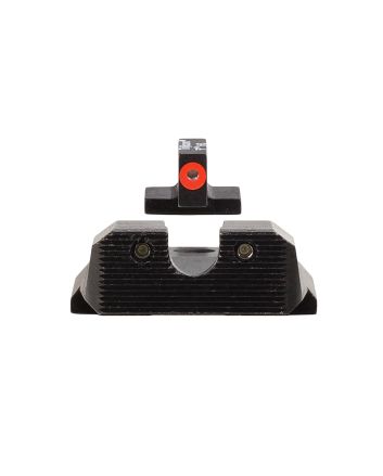 Trijicon 600851 HD XR Night Sight Set Green Tritium/Orange Outline Front, Green Tritium Rear, Black Frame Fits S&amp;W M&amp;P/M&amp;P M2.0