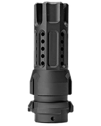 Cobalt Kinetics CKRCBKM762 KeyMo Muzzle Device 7.62mm Black Nitride Steel