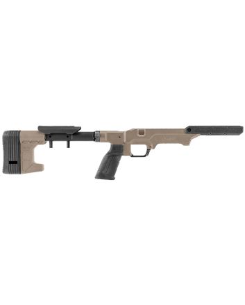 Mdt Sporting Goods Inc 114636FDE The Worker LSS Gen3 Flat Dark Earth Fits Remington 700 Short Action