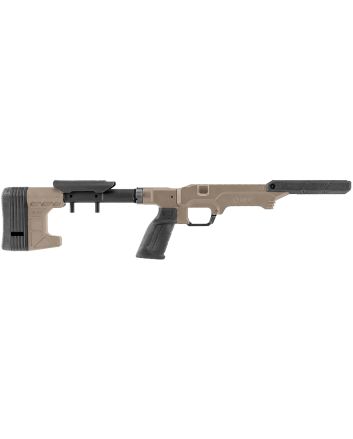 Mdt Sporting Goods Inc 114914FDE The Worker LSS Gen3 Flat Dark Earth Fits Savage Long Action