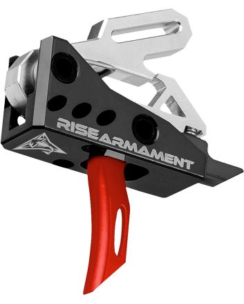 Rise Armament RA535REDARP RA-535 Advanced Performance Black/Red Single-Stage Fits AR-Platform