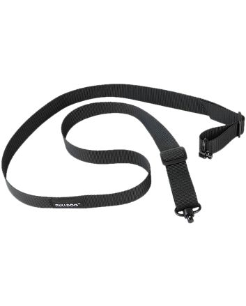 BDOG BD830 SNGL POINT SLING W/DELX SWIVELS BLK
