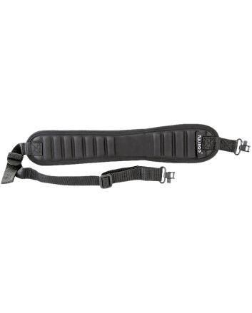 Bulldog BD837 Ribbed Rifle Sling Black Rifle