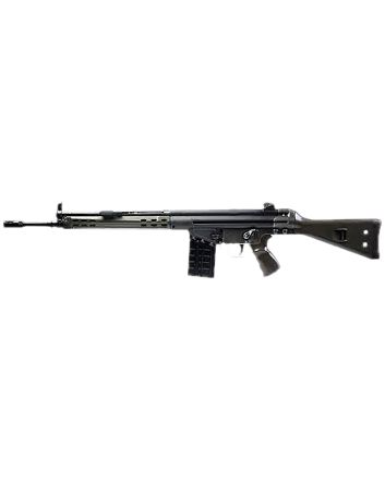 Century Arms RI5601AX CA-37.62x51mm NATO 20+1 18" Black Threaded Barrel, Black Steel Receiver, Fixed Black Synthetic Stock &amp; Grip, A2 Birdcage Flash Hider
