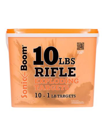 Sonic Boom/jerent SBT0110P Rifle Exploding Target 1 lb 10 Pack