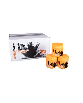 Sonic Boom/jerent SBT0120P Rifle Exploding Target 1 lb 22 Pack