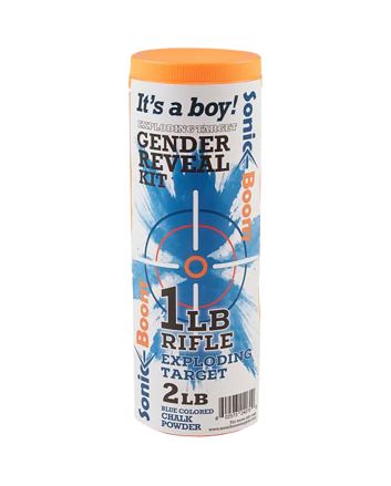 Sonic Boom/jerent SBTGRBOYGender Reveal Kit Rifle Firearm 1 lb Boy