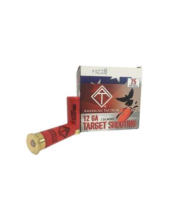 ATI ATIACL12T75 Target Load12Gauge 2.75" 1oz 7.5Shot 25 Per Box/10 Case