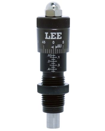 Lee Precision 92140 Micrometer Factory Crimp Adapter Black/Clear 38 Special Pistol Firearm