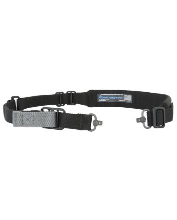 Blue Force Gear VCASPB200AABK Vickers Push Button Sling Black Cordura Padded