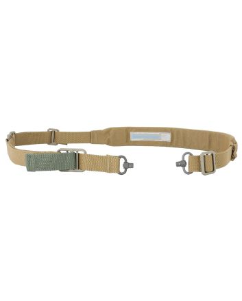 Blue Force Gear VCASPB200AACB Vickers Push Button Sling Coyote Brown Cordura Padded