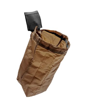 Blue Force Gear BTDPSBK Dump Pouch Belt Mounted 1.25-2" Black Nylon